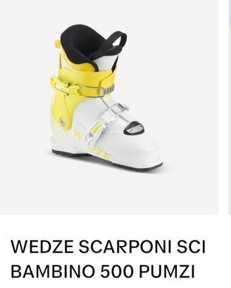 Scarponi sci bambino