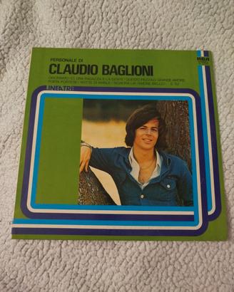 Disco vinile LP personale di Claudio Baglioni