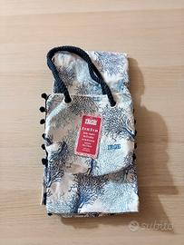 Borsa mare+telo fouta 100% cotonr 85x170