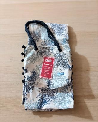 Borsa mare+telo fouta 100% cotonr 85x170