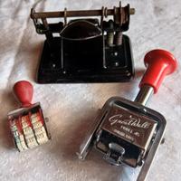 Antichi oggetti da scrivania 