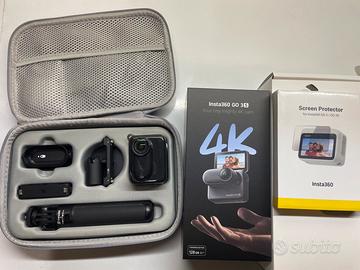 Action camera Insta360 GO3S 128GB pack family
