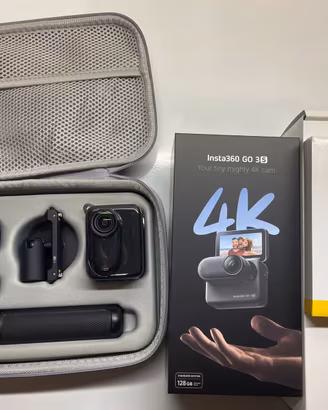 Action camera Insta360 GO3S 128GB pack family