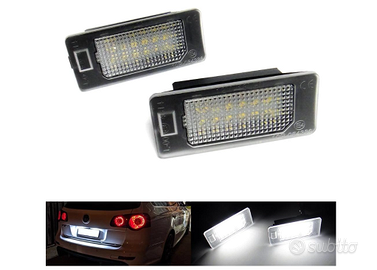 2 luci targa led canbus per wolkswagen vedi modell