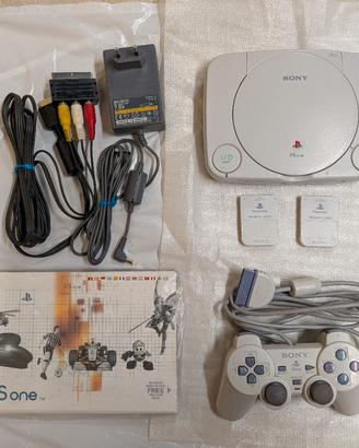 PSone Slim + Accessori + 4 Giochi Originali PS1