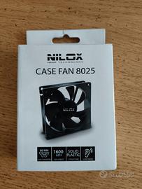 Ventola Nilox per case 80mm