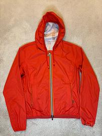 Giacca a vento K-Way arancione taglia S