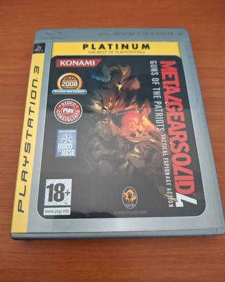 Metal Gear Solid 4 – PS3