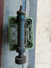 fuso con puleggia e sega 