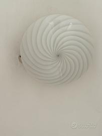 Applique plafoniera grande Murano