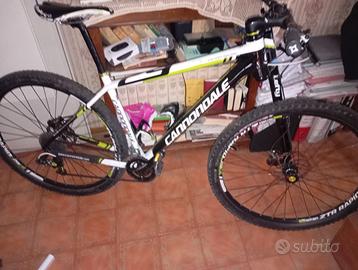 Mtb Cannondale 29er full carbon lefty taglia L