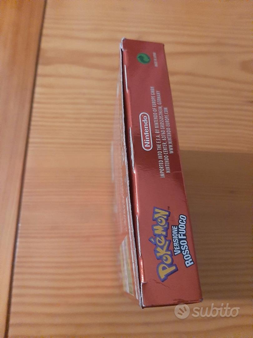 pokemon rosso fuoco ita originale - Console e Videogiochi In vendita a  Novara