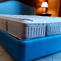 Letto matrimoniale con rete a doghe