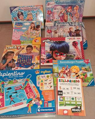 Puzzle e giochi da tavolo