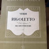 Spartiti pianoforte e canto