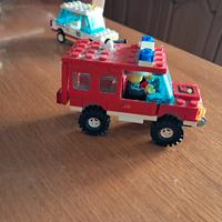 lego 6643 fire truck jeep