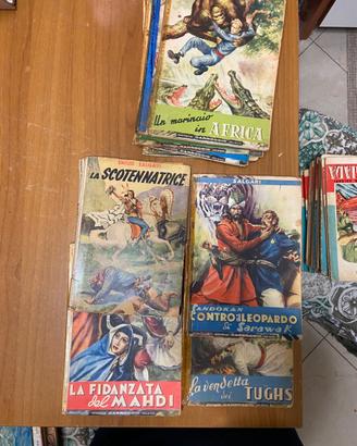 Romanzi illustrati Emilio Salgari