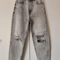 jeans Bershka donna strappati 