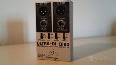 DI box beheringer stereo