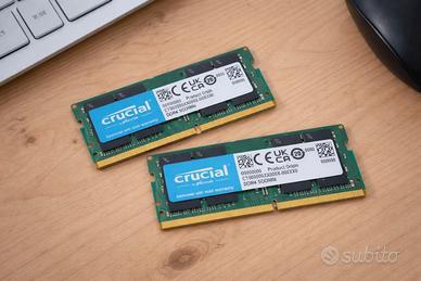 Crucial RAM DDR4 64GB 3200MHz SODIMM