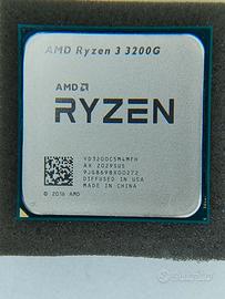 processore ryzen 3 3200g+dissipatore