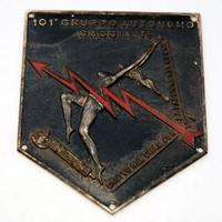 Scudetto braccio fascista 101 GACT Aeronautica RSI
