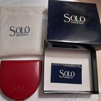 Porta spiccioli in pelle Solo Soprani