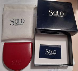 Porta spiccioli in pelle Solo Soprani