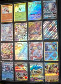 Lotto 16 carte pokemon condizioni perfette