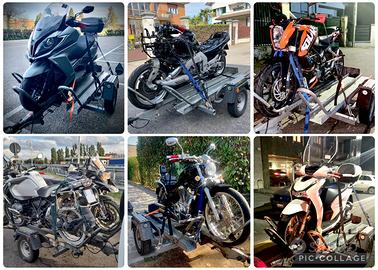 Carrello per trasporto moto