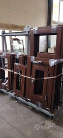 11 Finestre alluminio nuove a 500 euro
