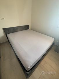 LETTO CONTENITORE MATRIMONIALE + MATERASSO ORTOPED