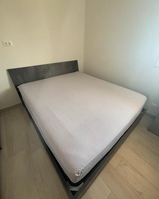 LETTO CONTENITORE MATRIMONIALE + MATERASSO ORTOPED