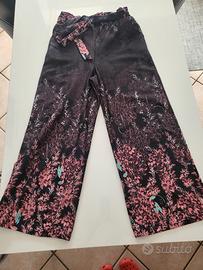 pantaloni a fiori 