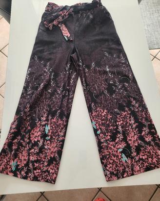 pantaloni a fiori 