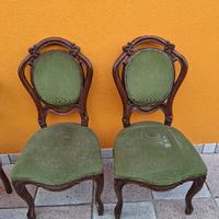 sedie primi 900 in legno