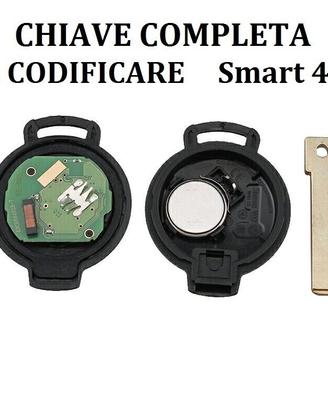 Chiave completa da codificare Smart Fortwo 451