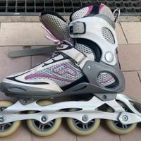 Rollerblade Fila tg 39 bianchi e viola