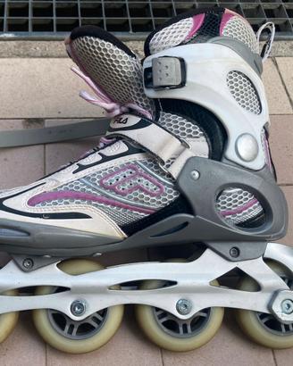 Rollerblade Fila tg 39 bianchi e viola