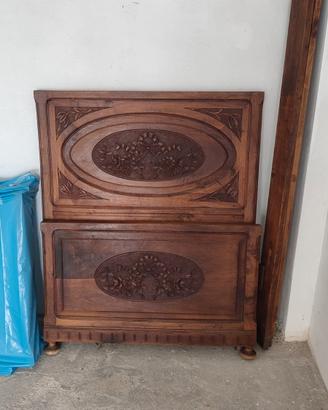 letto arte povera 