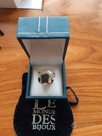 anello in argento a stella