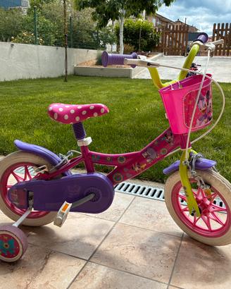 Bici bambina Disney Minnie 12