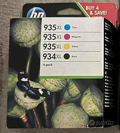 Toner HP 934XL Black 935XL Ciano-Magenta-Giallo