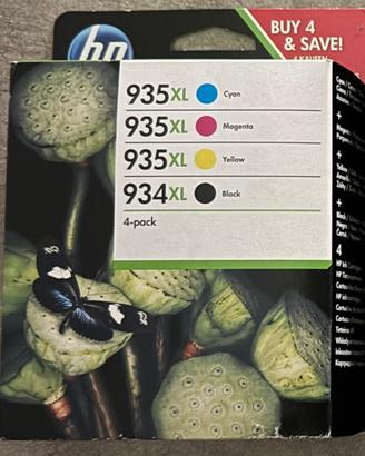 Toner HP 934XL Black 935XL Ciano-Magenta-Giallo