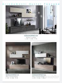 Promozioni outlet Pareti attrezzate