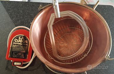 Paiolo in puro rame stampato