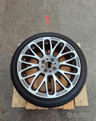 Cerchi originali Abarth 500/595 completi di gomme