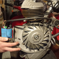 Motore Vespa 125 primavera con Polini p7