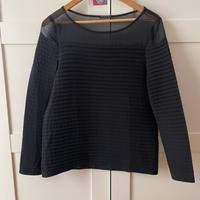 Maglia nera sisley