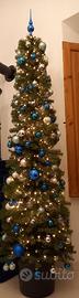 Albero di natale completo di luci